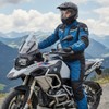 Kidney Belt Ride Kidney Warmer Black/Blue Motorcycle Kidney Belt