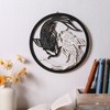 Wesiti Yin Yang Koi Fish Wall Art Decor, Japanese Wall
