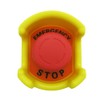 mxuteuk Anti-Misoperation Emergency Stop Push Button Switch Station Box Red