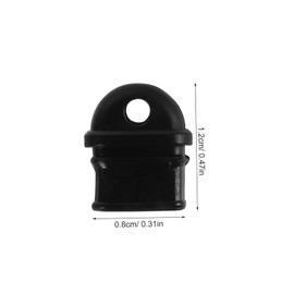 TEHAUX 20pcs Phone Charging Dust Plug Protective Sleeve for Port DIY Replacement Dustproof Cap Fit for Cell Phone