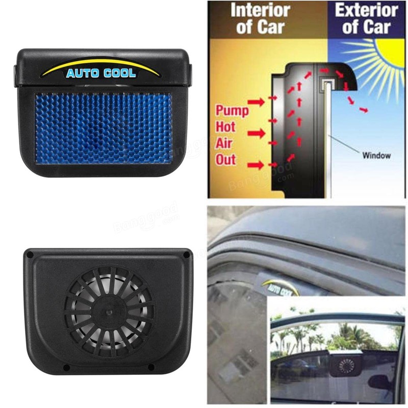 As Seen On TV Auto Fan Solar Powered car air
