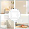 6PCS Light Switch Cover Plates, Finger Plates for Light Switches