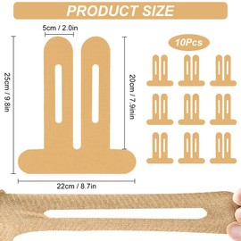 10 Stück PreCut Kinesiotapes, Kinesiotapes Vorgeschnitten Knie, Knie Tape, Kinesiologie Tape, Band Vorgeschnittenes Muskeltape, Wasserfeste Hautfreundliche Kinesiotape für Knieschmerzen