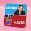Michael Scott Prison Mike Dirty Clean Dishwasher Magnet