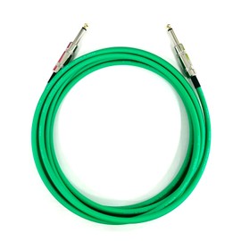 Canare GS-6 Green [L-L/L-S/S-S] Shielded Cable Made in Japan (S-S, 6.6 ft (2 m)