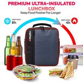 MÜELLERHOME Lunch Bag LXS-135b small Grey