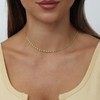 Relveo Dainty Gold Choker Necklace for Women 14K Gold Plated