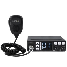 Retevis MB3 CB Radio, Easy to Operate Travel Essential, Portable CB Radio Kit, Public Address (PA) Function, External Speaker Jack VOX Emergency Radio, ASQ/SQ, AM/FM CB Radios for Truckers Long Range