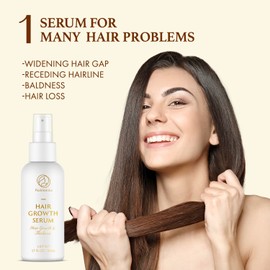 Hair Growth Serum: Rosemary Batana Castor Oil Rice Water Biotin Hair Oils for Hair Growth - Hair Growth Thickening Product - Hair Loss Treatments for Women Men(50 ML)