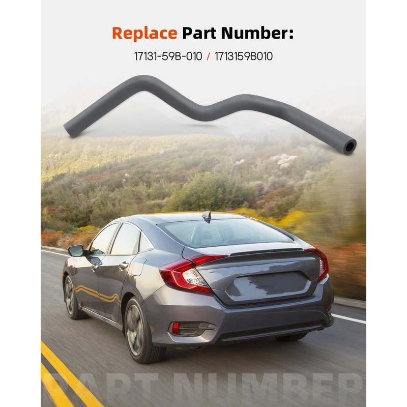 Hulyxayfave 17131-59B-010 Tube PCV Fits for Honda Civic 2016-2022 CR-V