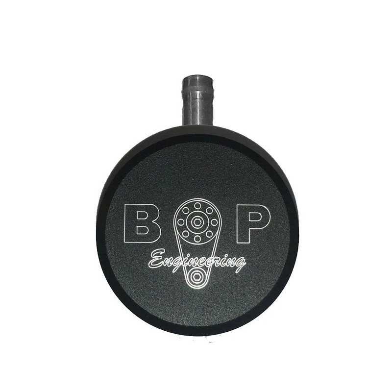 BOP Engineering Pontiac Valve Cover Billet Breather w/o PCV BOP