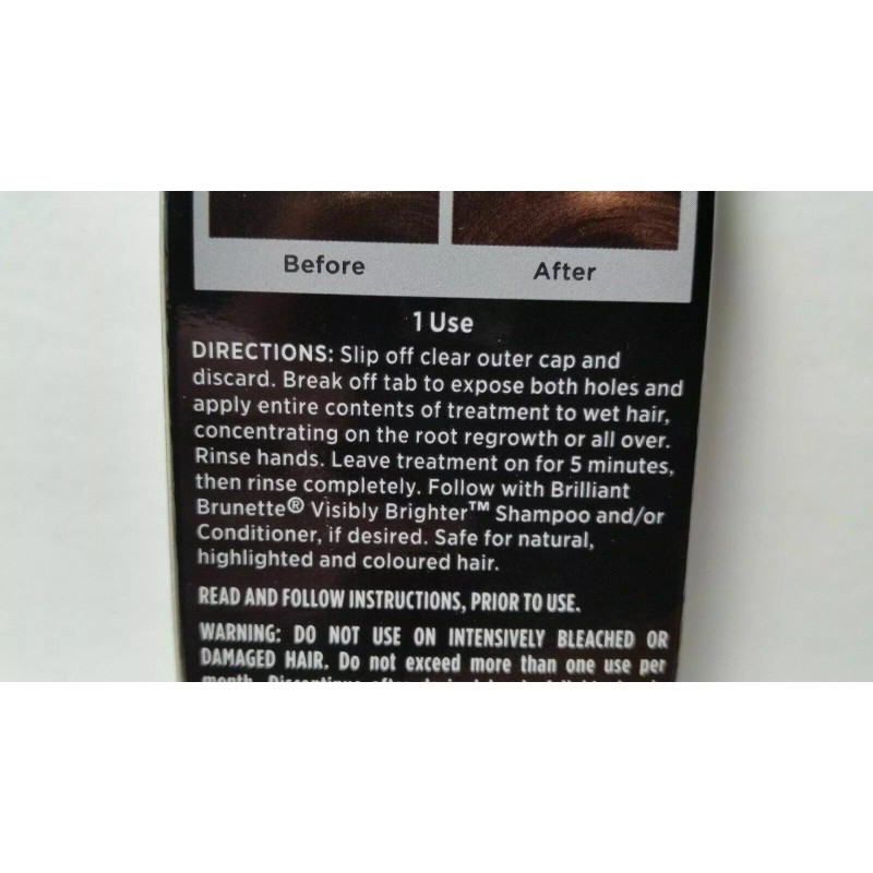 John Frieda Visibly Brighter Brunette Shower Lightening Treatment DISCONTINUED -