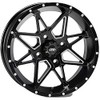 ITP TORNADO Wheel with Milled Finish (17x7/4x4.52, 2mm Offset)