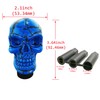 Abfer Car Gear Shifter Knob Skull Car Accessories Stick Shift