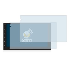 BROTECT Entspiegelungs-Schutzfolie für Phonocar MediaStation 2Din (2 Stück) Matte Displayschutz-Folie, Anti-Reflex, Anti-Fingerprint