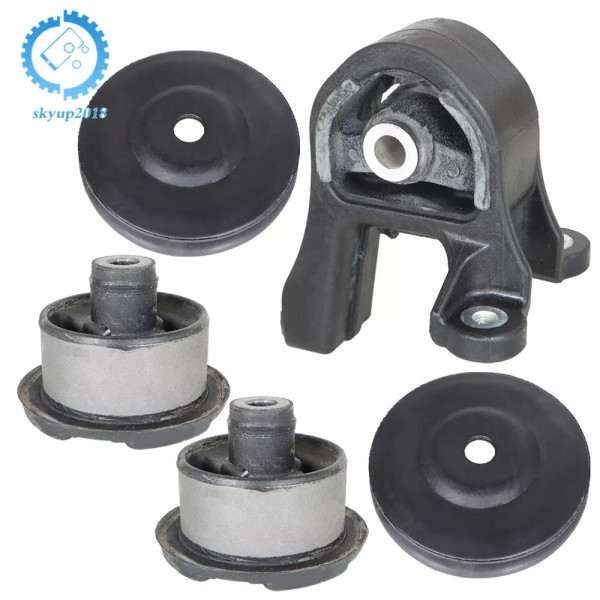 skyup2018 5PC Rear Differential Arm Mounting Bushing + Top Support