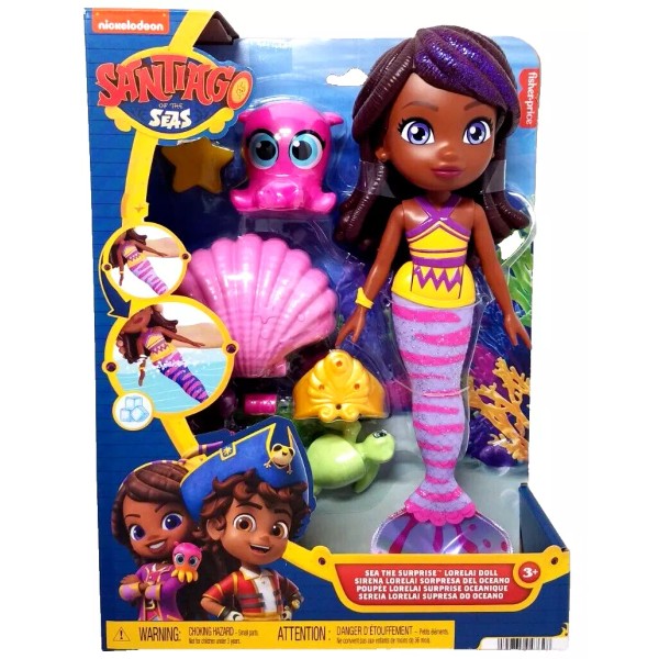 Fisher-Price Santiago of the Seas Color Changing Poseable Figure Fisher