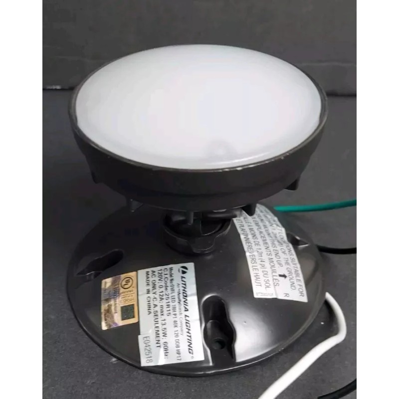 Lithonia Lighting Integrated LED Round Single Head Wall Mount Flood