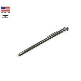 Performax Tire Inflation Gauge 10-50 PSI Durable Chrome Plated Metal Housing