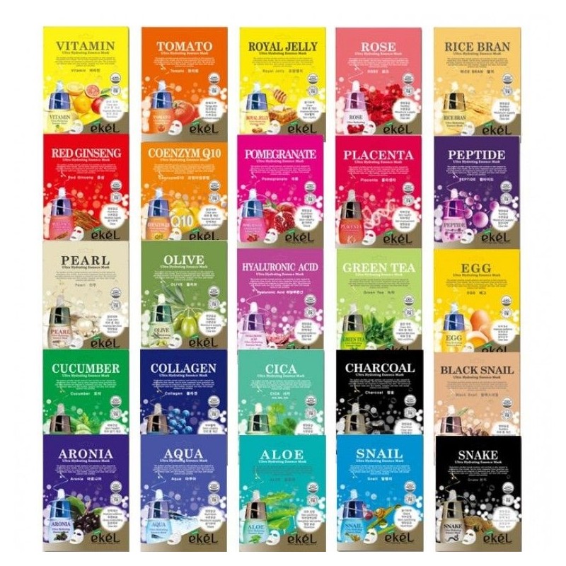 Ikel Essence pack sheet pack Ekel essence pack 25 types