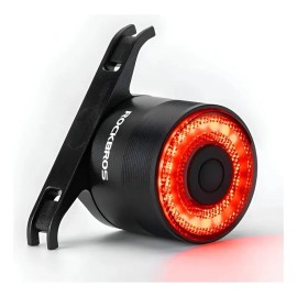 Luz Trasera Rockbros Q3 Inteligente Sensor Freno Impermeable Samurai Rojo