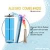 Allegro Combs 420 Hair Stylist Barbers Cutting Combs Beard Comb