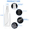DTDNZKN 10 Pack Leak-Proof TSA Approved Travel Bottles for Toiletries