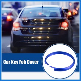 VekAuto Aluminum Alloy Car Remote Key Fob Cover Shell Case for Mini Cooper Smart Key R55 R56 R57 R58 R59 R60 - Pack of 1 Dark Blue Auto Accessories