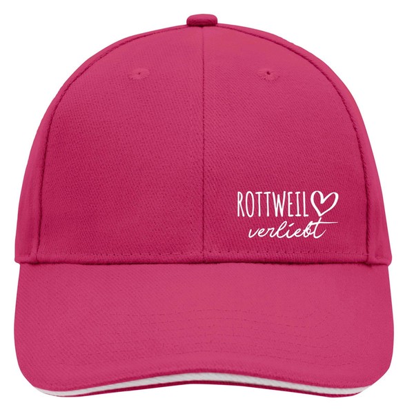 Huuraa Rottweil in Love Unisex Cap Size with Name of