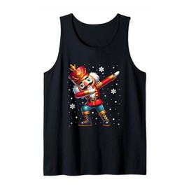 Dabbing Nutcracker Christmas Costume Matching Family Pajama Tank Top