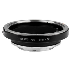 Fotodiox Pro Lens Mount Adapter, for Mamiya 645 Lens to Pentax K-Mount (PK) DSLR Cameras