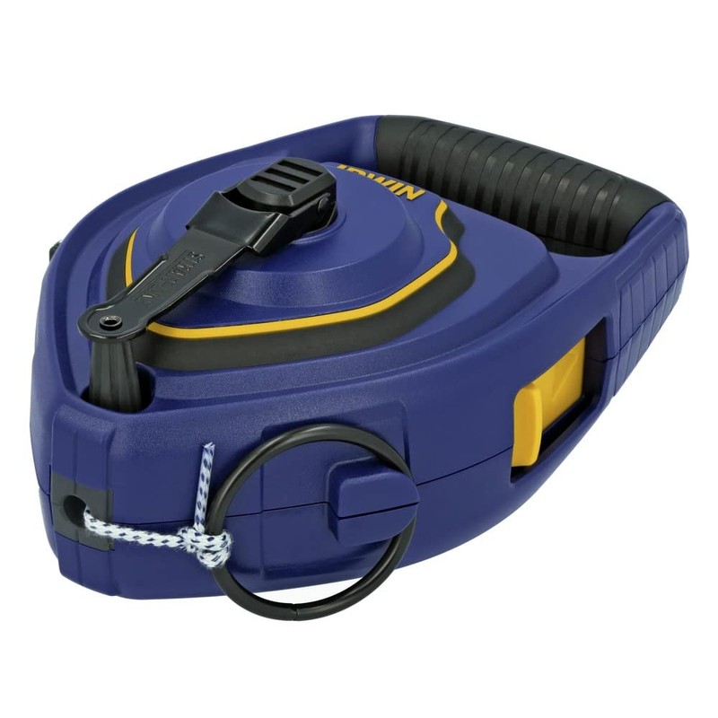 IRWIN Tools STRAIT-LINE Chalk Line, LAYOUT PRO REEL, 100ft (IWHT48446)