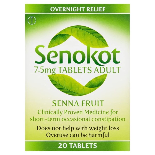 Reckitt Benckiser Senokot Constipation Relief Senna Tablets x21, 100 Grams