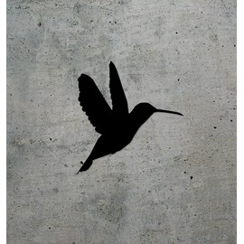 Decal Stickers of Bird (Black) (Set of 2) Premium Waterproof Vinyl Decal Stickers for Laptop Smartphone Car Dirt Bike Wall Room Mason Jar Bathtub Door Skateboard Console - BICVER1e56952BLW19Y24