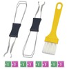 Atdcoek Keycap Puller Switch Pluller with Keyboard Cleaning Brush for