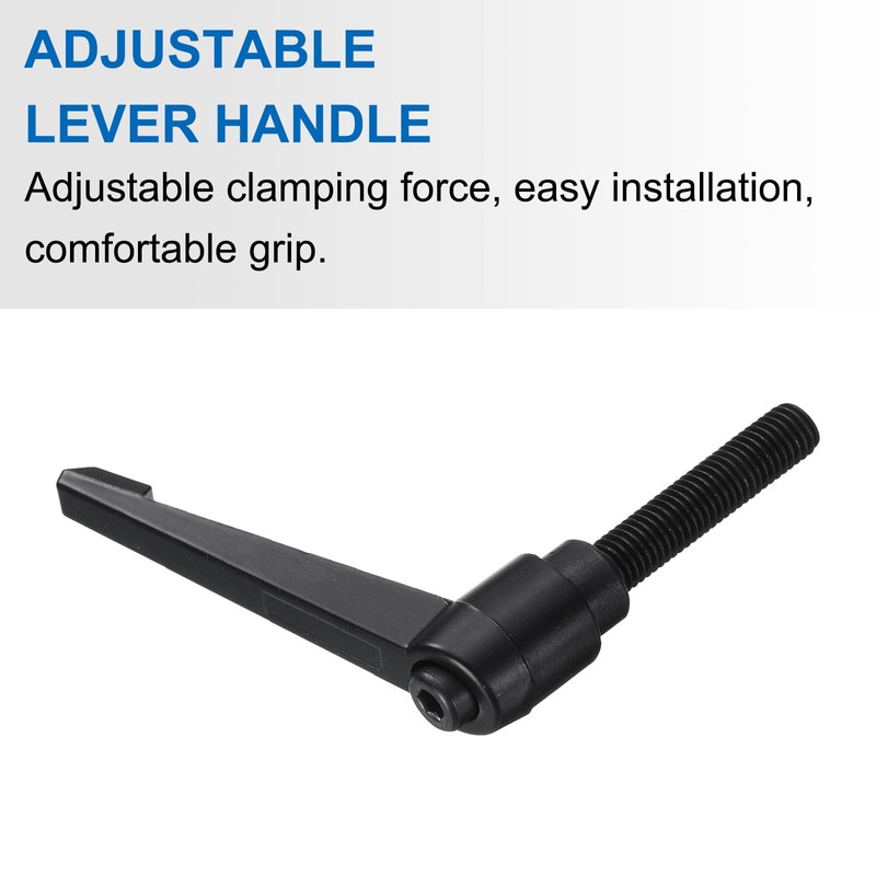 QUARKZMAN Set of 2 Lever Adjustable Handles M10 x 50