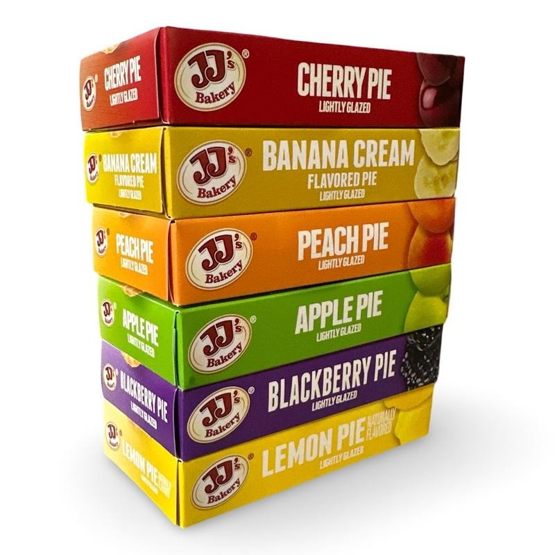 TRIBECA CURATIONS JJ's Bakery Glazed Pie Fruit Flavored Variety Pack