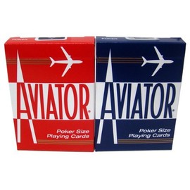 Quality Aviator Casino Playing Cards - 1 Dozen