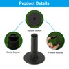 PATIKIL 2.4" Rubber Golf Tees Set of 3 Ball Holder