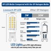 Lososuch G9 Dimmable LED Light Bulb 3W Daylight White 6000K,40W