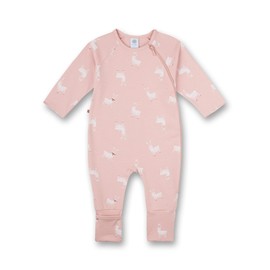 Sanetta Baby Girls Romper/Jumpsuit Pink Toddler Pajamas, Rose skin