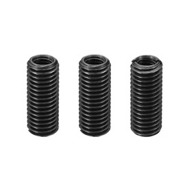 PATIKIL Grade 8.8 Carbon Steel Threaded Repair Insert Nut, 3pcs M8x1.25 Female to M12x1.75 Male Screw Sleeve Inserts Reducing Adapter Reducer 30mm