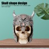 Resin Skull Craftwork Money Box Saving Pot Personality Furnishing Articles