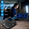 Solar Driveway Alarm Wireless Outside 1800ft Range, Outdoor Motion Sensor