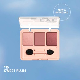 COVERGIRL COVERGIRL Eye Enhancer, Sweet Plum, Eyeshadow Trio, Easy to Wear, Clean & Vegan, Talc-Free, Matte & Shimmer Finishes, Smudge-Proof, 0.14oz