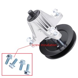 Vntebozd Spindle Assembly fit for Cub Cadet XT1-GT54 XT1-ST54 ZT1-54 Z5800 T3200 Mustang 54XP 54-Inch Decks 618-09236 618P09236 Deck Spindle Blade Spindle Kit