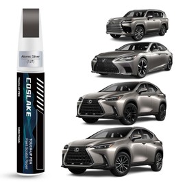 COSLAKE Car Touch Up Paint(Eminent White Pearl(085)) for Lexus, Car Paint Scratch Repair Kit, Quick & Easy Solution to Repair Car Scratches, 2 in 1 Scratch Remover Pen with Extra 1mm Fine Brush