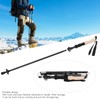 Telescopic Hiking Pole Portable Aluminum Alloy Folding Walking Stick for