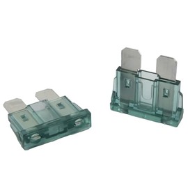 SeKi Standard ATO Blade Fuse 1A Black Car Fuse 19 mm Blade Fuse 32 V/DC Boat Caravan Pack of 5