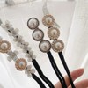 Happyupcity 4 Pcs Women Magic Hair Bun Maker with Peal